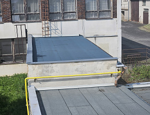 Výměna střešní krytiny na hale pro výkrm drůbeže